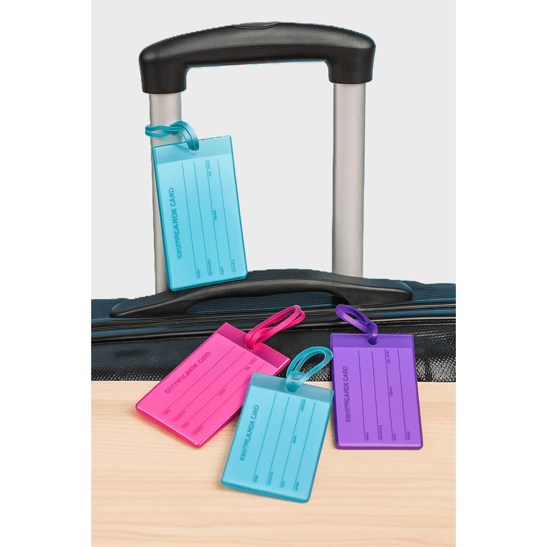 Protégé 5 Pack Jelly Styled Travel Tags - Walmart.com