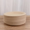 thumbnail image 1 of Raindrops 100Pcs Small Appetizer Plates Round Bagasse 6 Inches For Hot And Cold Food Serving, 1 of 7