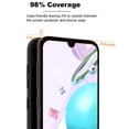 thumbnail image 4 of CoverON 3 Pack of LG Aristo 5 / Aristo 5+ Plus Tempered Glass Screen Protectors - 98% full Coverage 9H Scratch Resistant - HD Clear, 4 of 9