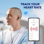 soundcore by Anker- Liberty 4 SE Earbuds True Wireless ACAA Headphones, IPX4, Spatial Audio, Heart Rate Tracker, Black, A3953ZA1