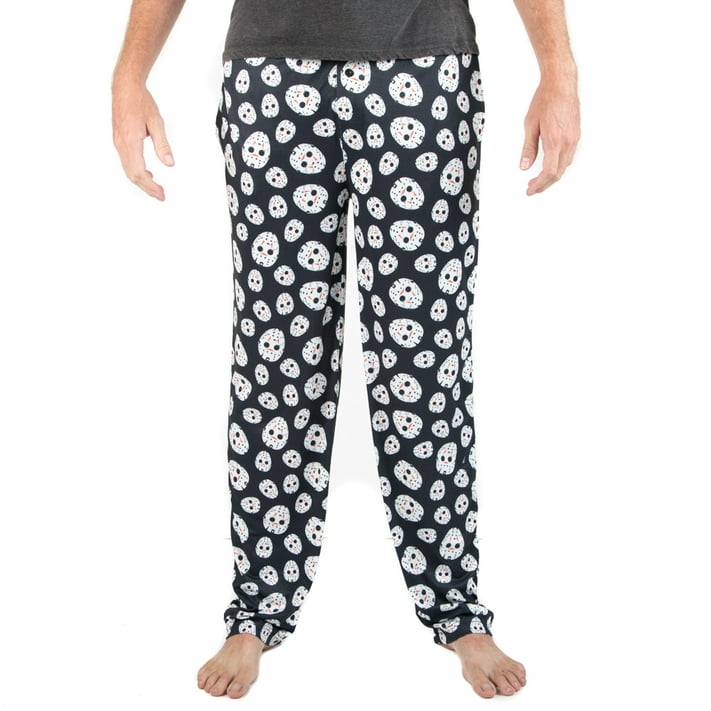 FRIDAY THE 13TH Jason Mask AOP Sleep Pajama Pants-L - Walmart.com