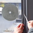 thumbnail image 1 of 33ft Brush Weather Stripping - Self Adhesive Seal Strip for Windows and Doors, Soundproof, Windproof, Dustproof, 1 of 5