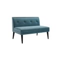 thumbnail image 4 of Madison Accent Settee Arctic Blue, 4 of 11