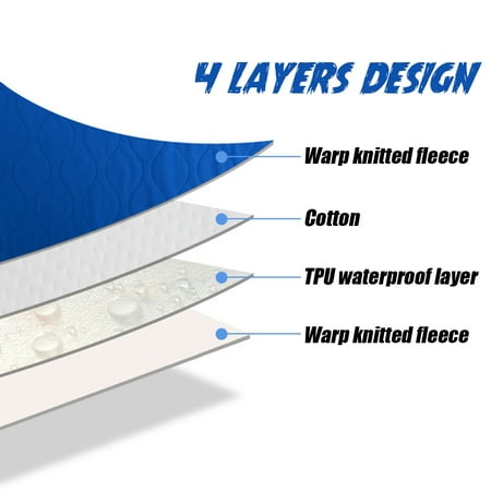 bed incontinence mattress camel reusable washable wetting elderly protect waterproof pad baby