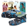 thumbnail image 5 of VIFUUR Mens Womens Water Sports Shoes Barefoot Quick-Dry Graffiti Blue, 5 of 8