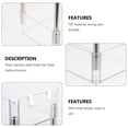 thumbnail image 2 of Yongwei Storage Stand Durable Double Layer Storage Rack Desktop Bathroom Storage Stand Home Supply, 2 of 7