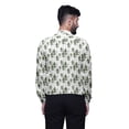 thumbnail image 5 of BESTMAN Mens Short KurtaÂ&nbsp;ShirtÂ&nbsp;India Printed Roll Up Long SleeveÂ&nbsp;Shirts, 5 of 6