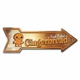 thumbnail image 2 of SignMission P-ARROW8-999846 8 x 24 in. Wide Gingerbread Arrow Sign, 2 of 4