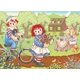 thumbnail image 2 of Puzzle Masterpieces Raggedy Ann & Andy Bike Ride, 2 of 7