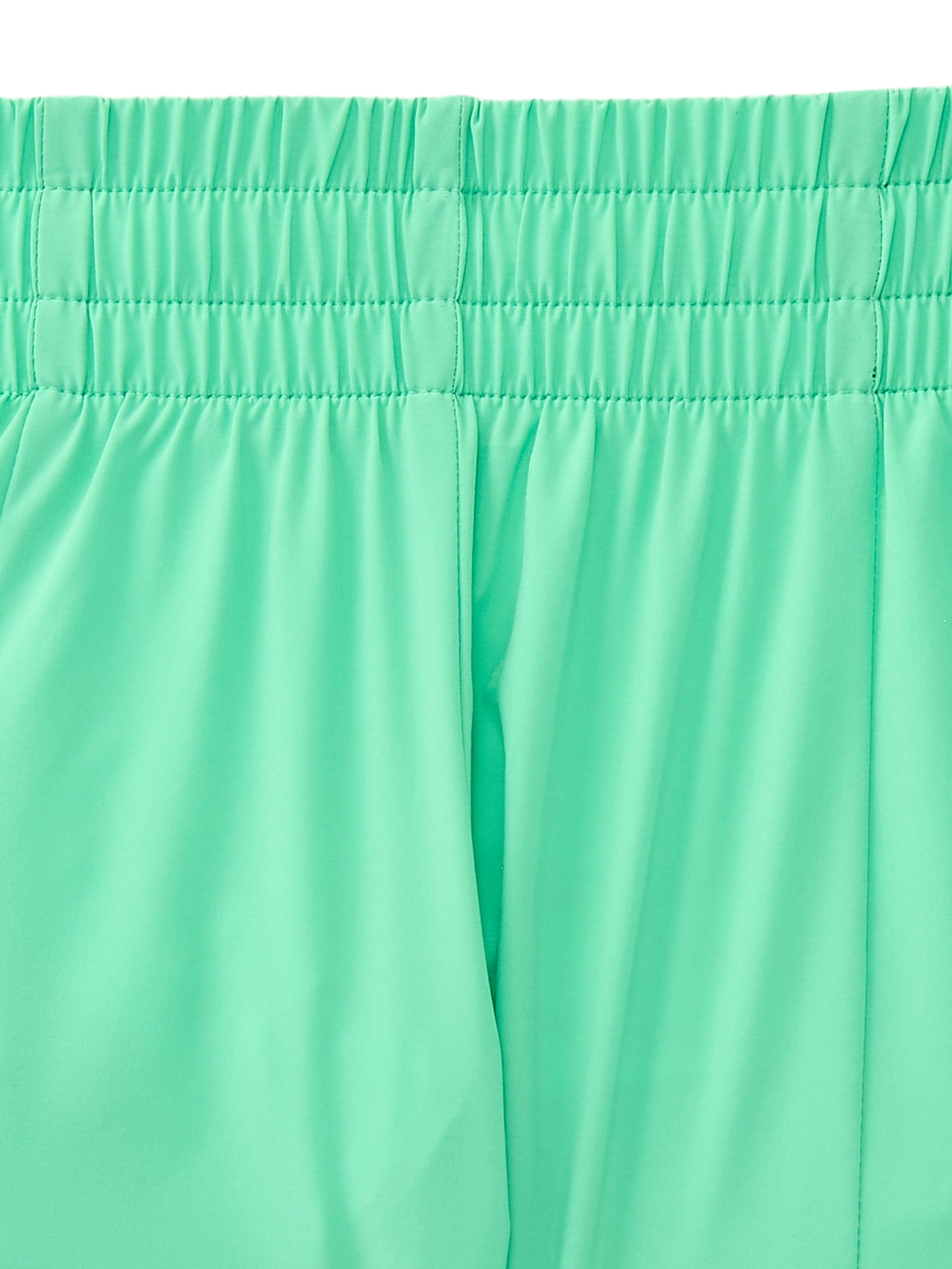 Athletic Works Girls Athletic Run Shorts, Sizes 4-18 & Plus