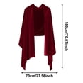 thumbnail image 6 of HNMKIU Elegant Velvet For Wedding And Evening Events A Soft Shawl Scarf For Bridesmaids And Guests ,One Size, 6 of 7