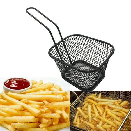 

Wozhidaose Kitchen Gadgets Electroplate Stainless Steel Mini Frying Net Square Block Mesh Kitchen Tools Desk Mat