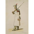 thumbnail image 3 of Horace Vernet 14x18 Black Modern Framed Museum Art Print Titled - Grenadier of the Vistula Legion (1823), 3 of 5