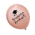 thumbnail image 5 of CIMAXIC Party 20 Pcs 12 Inch Party Balloons Congratulate Graduate Letter Ballons Inflatable Balloons for Graduation Party Decoration (Rose Gold),4.72"X2.76"X0.01", 5 of 5