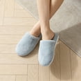 thumbnail image 3 of BERANMEY Women's Plush Fuzzy Slip-On Slippers House Slippers for Women with Solid Color Design Cozy Indoor Comfort Non-Slip Casual Home Shoes Unisex Slippers for Womens Mens, 3 of 8