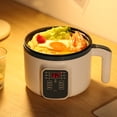 thumbnail image 4 of Olla arrocera eléctrica 1.7L Olla eléctrica pequeña 2-3 personas Suministros de cocina para el hogar Hugtrwg  Para estrenar, 4 of 9
