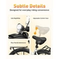 thumbnail image 3 of Actbest Core ST 26" Electric Bike for Woman, 500W Motor, 48V 10.4Ah Battery, 7-Speed, Front Suspension, LCD Display, Wide Saddle, Mountain E-Bike for Adults, Candy Colors, 3 of 7