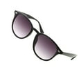 thumbnail image 2 of grinderPUNCH Not Bifocal Full Lens Men and Women Black Frame Reading Sunglasses +2.50, 2 of 6
