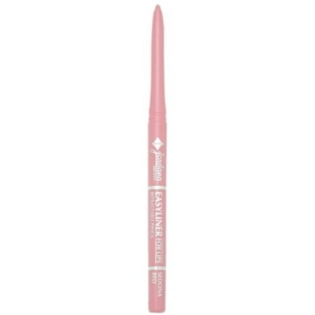 0.12 Ounce Lip Pencil - Jordana Easyliner Retractable Pencil for Lips, Rock N' Rose 0.009 oz (Pack of 4)