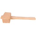 thumbnail image 1 of 100/130mm Clear Texture Beech Wooden Hammer Diy Household Mallet Hand Tools Jikaix, 1 of 5