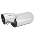 thumbnail image 6 of Silver Exhaust Tip Stainless Steel Tailpipe 57mm/2.24in Inlet 106mm/4.17in Outlet Universal for Car Truck, 6 of 8
