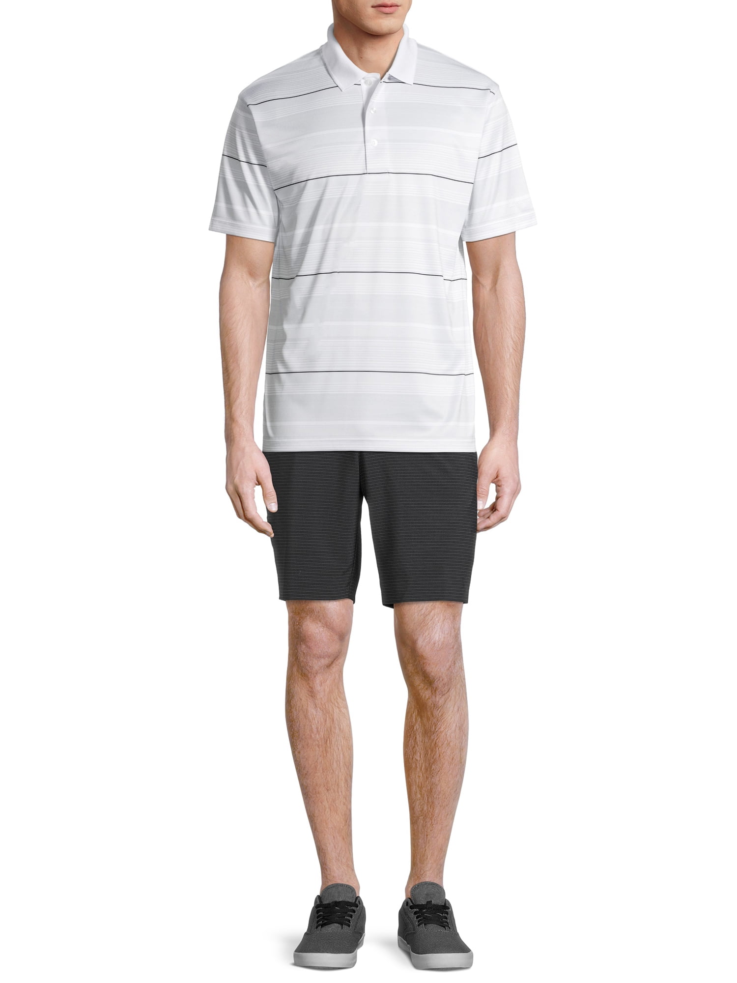 Ben Hogan Men's and Big Men's Performance Textured Active Flex Waistband 4-Way Stretch Golf Shorts, up to size 54