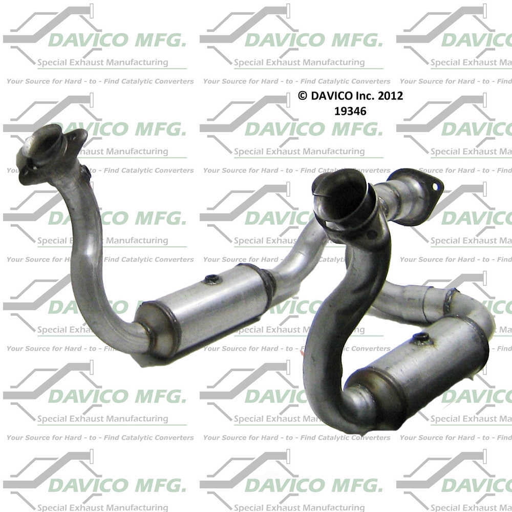 Davico Mfg Catalytic Converter P/N:19346 Fits select: 2008-2010 FORD F250, 2008-2010 FORD F350