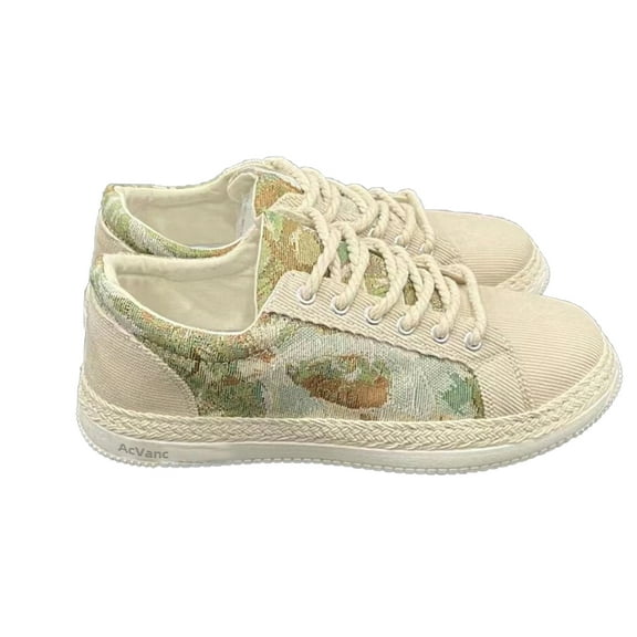 AcVanc Plimsolls, Shoes for Women, Comfort Low Top Canvas Slip On Sneakers Classic Casual Walking Shoes