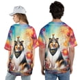 thumbnail image 5 of Hello 2025 Collie Celebrates Happy New Year Firework Balloon All Over Print 3D Baseball Shirt Collie Dog Lover Gifts Idea Softball Sport - 02024, 5 of 6