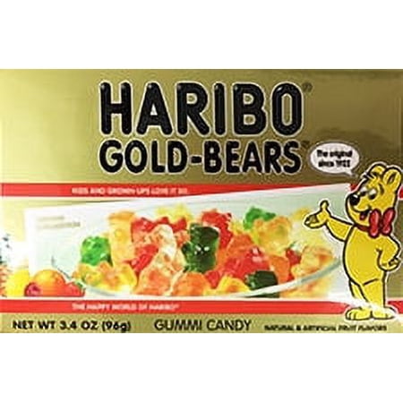 Haribo Gold-Bears Gummi Candies, 3.4 oz.