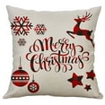 thumbnail image 1 of LADIGASU Christmas Sofa Bed Home Decor Case Cushion Cover, 1 of 4
