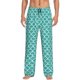 thumbnail image 1 of Fotbe Aquamarine Glitter1 Pantalones de Pijama para Hombre, Pantalones de Dormir, Pantalones de Casa con Cintura Ajustable y Bolsillos-Small, 1 of 6