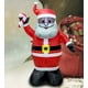 thumbnail image 3 of Papá Noel inflable navideño AJY de 1,2 m con luces y accesorios, 3 of 7