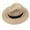 Beige, variant on Tejiojio Fall Clearance Unisex Wide Straw-Hat Straw Sunshade Panama Roll Up Fedora Beach Sun Hat