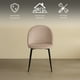 thumbnail image 3 of Ilios Innova | Paquete de 2 Sillas para Comedor Rolet Beige, Sillas Tapizadas en Terciopelo con Patas Metálicas, Diseño Moderno y Minimalista., 3 of 9
