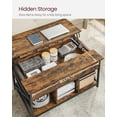 thumbnail image 2 of Boutique Home Lift-Top Table Coffee Table for Living Room or Den with Open and Hidden Storage, 2 of 7