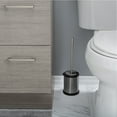 thumbnail image 7 of Bath Bliss Stainless Toilet Brush with Closing Lid, Stainless Steel, 7 of 7