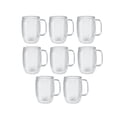 thumbnail image 3 of ZWILLING Sorrento Plus 8 Piece Latte Mug Set - Value Pack, Transparent, 3 of 5