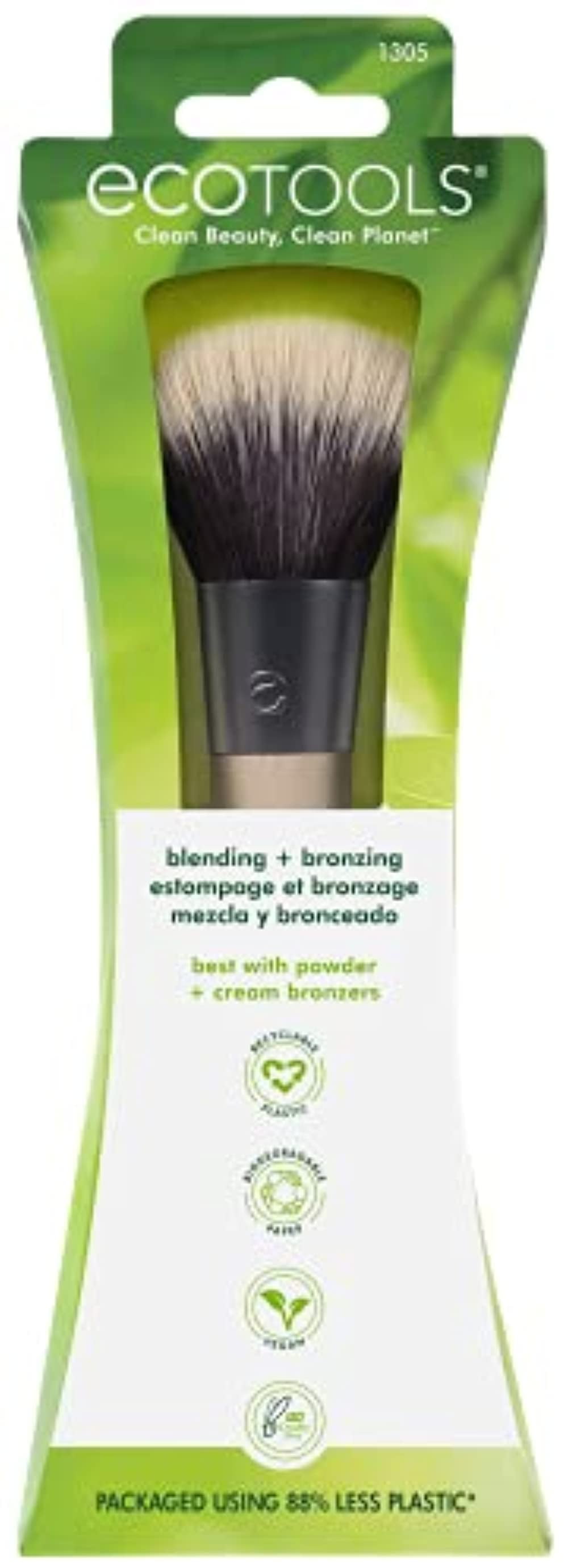 EcoTools Bronzer Brush Blend Set Blush Powder Highlighter Bronzer
