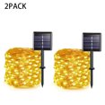 thumbnail image 1 of Luz LED Solar de 102M/52M/32m/22m/11m/7m, adorno para exteriores, guirnalda impermeable, guirnalda de luces de calle para decoración del banquete de boda, 1 of 5