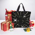 thumbnail image 6 of Pofeuu Spiders On The Web Print Tote Bag for Women,Hobo HandBags with Zipper,Large Capacity Casual Shoulder Handbags with Inner Pockets, 6 of 7