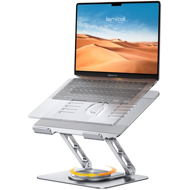 Soporte para Laptop Lamicall Ajustable con Rotación de 360° para 10-17.3''