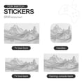 thumbnail image 4 of POBUDS Switch Skin | Sticker Wrap Vinyl Decal | Set Compatible with Nintendo Switch ( Switch OLED Model, Mountain Arcs), 4 of 5
