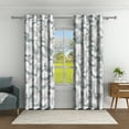thumbnail image 3 of Aofoto Light Blocking Grommet Window Curtain for Living Room/Bedroom,2 Panel ,42" W X 63" L, 3 of 5
