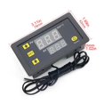 thumbnail image 4 of Controlador de temperatura 110V-220V Pantalla LED de alta intensidad Regulador de medición preciso Apariencia exquisita Termostato rápido Inevent EL023050-00B, 4 of 7
