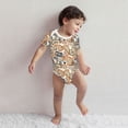 thumbnail image 4 of Pofeuu Floral Paisley Print Baby Boys Short-Sleeve Bodysuit,Just Born Unisex Baby Short Sleeve Bodysuits Undershirt-18 Months, 4 of 7