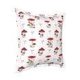 thumbnail image 2 of Bingfone Decorative Pillow Covers 20"x20" Different Mushrooms Couch Pillow Cases Modern Farmhouse Covers for Couch Sofa Bed, 2 of 9