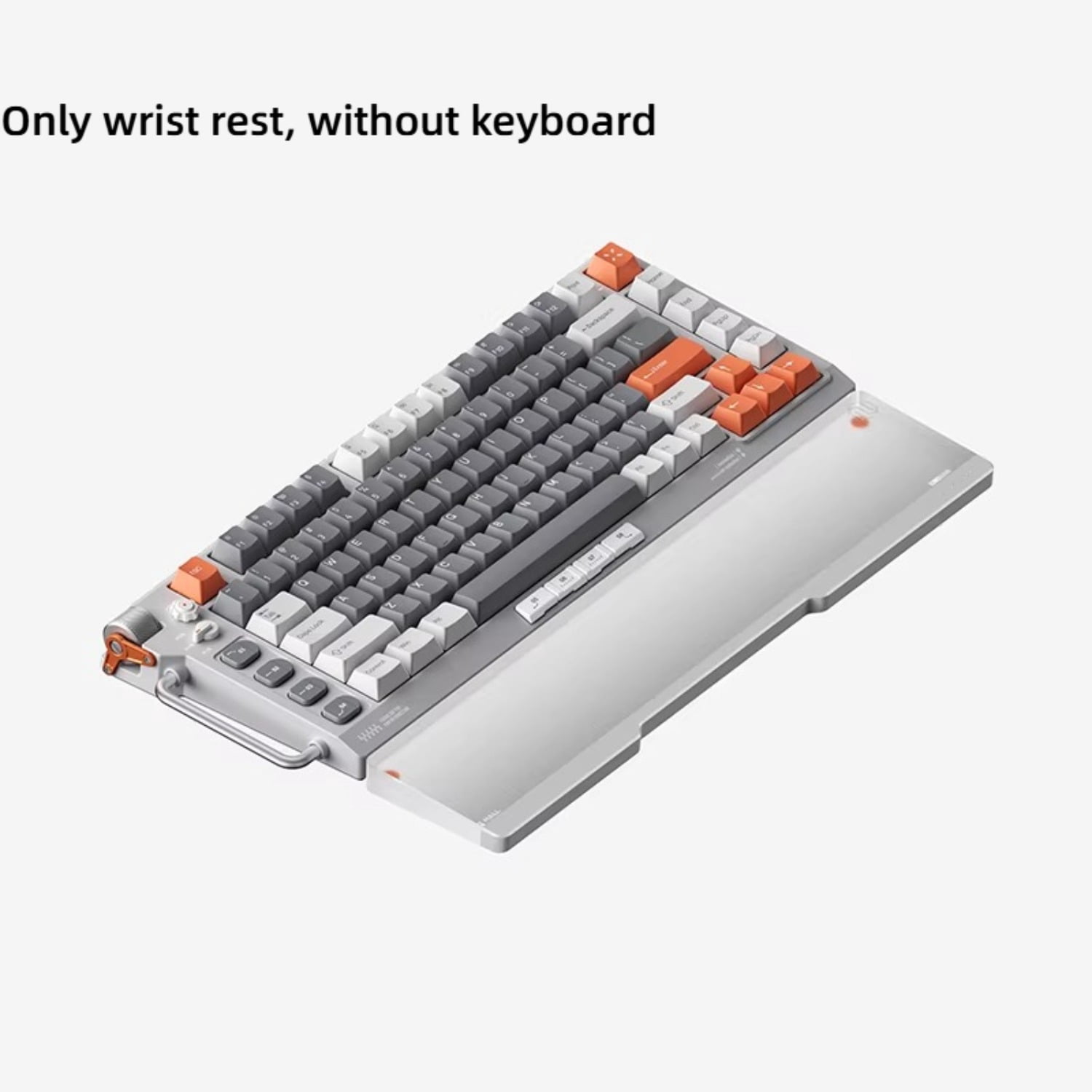 Ergonomic Wrist Rest for Field75 Keyboard, Acrylic Construction for Typing Comfort