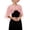Pink, variant on Women's Soft Chiffon Capelets Shawls and Wraps for Evening Wedding Cape Bole Cover Up