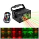 thumbnail image 1 of Luz de discoteca Proyector de escenario LED de 8 lentes portátil Luces de discoteca DJ activadas por sonido con control remoto, 1 of 8